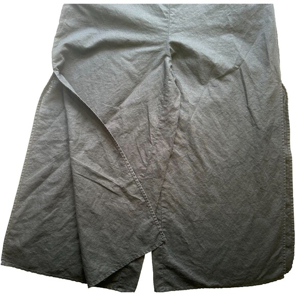 SEAFOLLY AUSTRALIA Black Criss Cross Back One Piece Jumpsuit LINEN XS Anthro - Picture 6 of 11